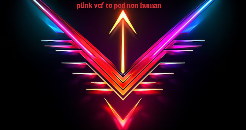 plink vcf to ped non human