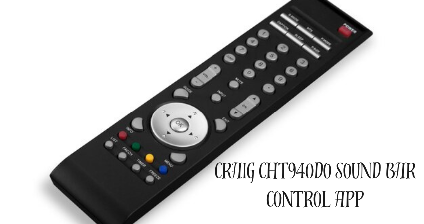 craig cht940do sound bar control app
